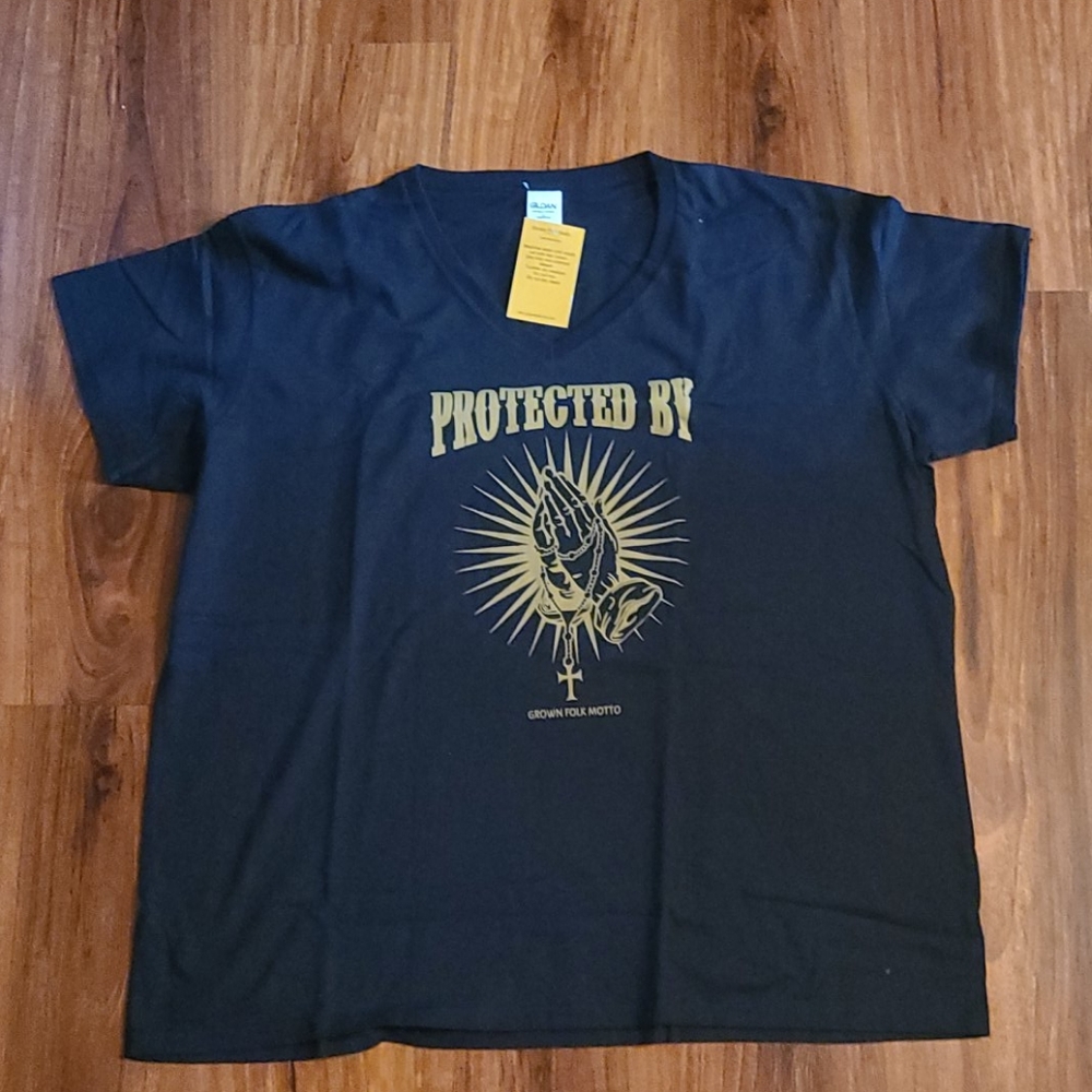 Women's V neck Christian T-shirt